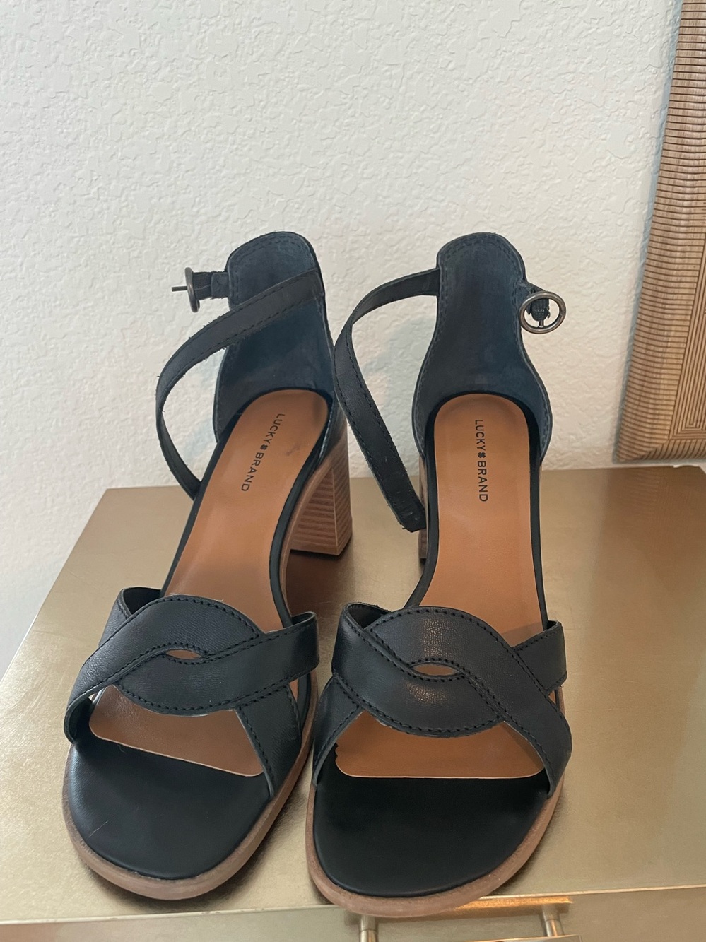 Sarwa Ankle Strap Heeled Sandal